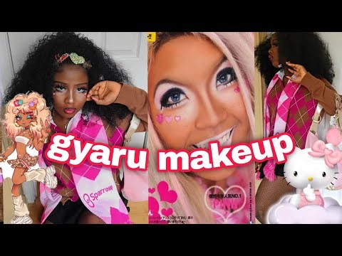 gyaru makeup tutorial 💟