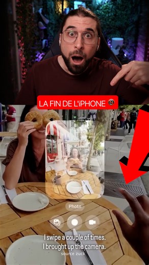 141K views · 4.3K reactions | LA FIN DE L'iPHONE  (le futur avec l'écran sur les lunettes connectées Meta RayBan Display) #MetaRayBanDisplay #Meta #Rayban #iPhone #android #technology | Science Gaming | Facebook