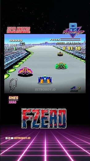 F-Zero (SNES) - Gameplay