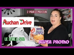 RETOUR DE COURSES AUCHAN DRIVE🛍️super promo 29/04