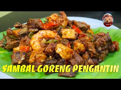 Resepi Asli Sambal Goreng Pengantin yang sangat sedap dan istimewa.