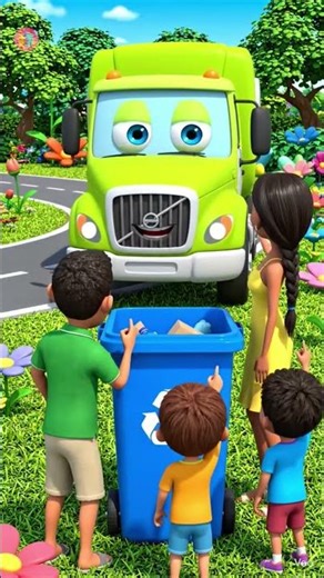 🌍 YES YES Save the Earth! Recycling Fun #shorts