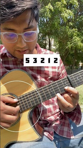 4 steps to learn pee loon songs on guitar | Easy plucking for beginners