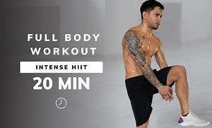 20 分钟全身有氧 HIIT 锻炼 （无重复）| Christian Cruz Fitness
