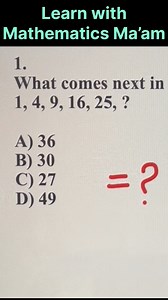 11K views · 76 reactions | Mental Math Test 易✍️ #problemsolving #learnwithfun #mathisfun #mathchallenge #MentalMath #mathematics #Smartthinking | Mathematics Ma'am | Facebook