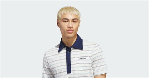 adidas Originals Archive Stripe Polo - White | Free Shipping with adiClub