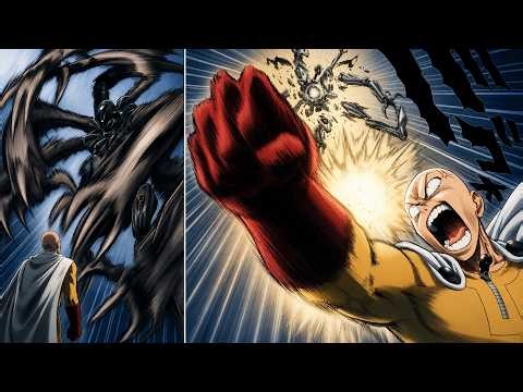 SAITAMA OBLITERATES MACHINE GOD MIRROR! One Punch Man Chapter 233