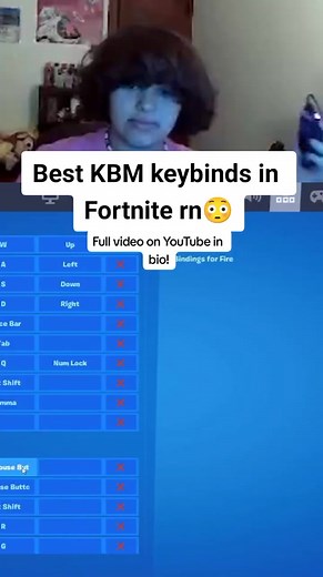 Is this the best KBM keybinds in Fortnite rn😳?#fortnite #fortniteclips #fortnitesettings #fortnitekbm #fortnitetips #fortnitetipsandtricks #gaming #fyp #viral #vibezsidex