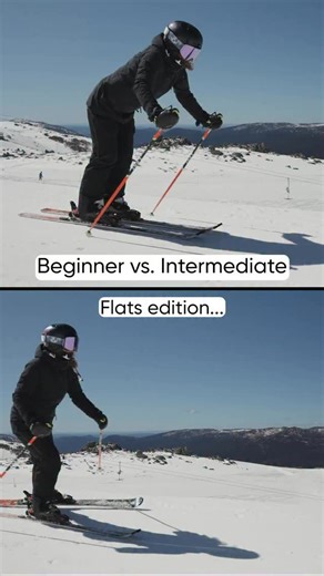 CARV on Instagram: "Top tip for beginner skiers 👇 @she_who_skis explains one technique, called skating, that will help you keep up with your friends on the flats. You can thank us later! #skiingseason #skilessons #skicoach #skitips"