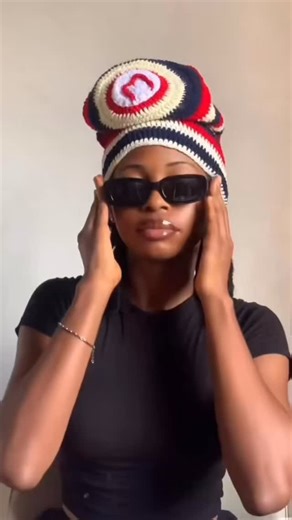 Victory Olele on Instagram: "Remember this super Mario inspired crochet slouch beanie. Here’s how to put the “M” logo on top Tutorial for the Beanie is available on my YouTube channel #crochet #crochettutorial #crohetslouchybeanie #explore #slouchbeanie"