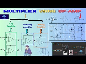 Op amp Multiplier Circuit & Block Diagram | #opamp #multiplier #integratedcircuit #analogelectronics