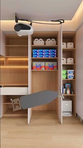 All-in-One Pantry & Utility Cabinet Design | Smart Storage Setup 2025 🧃🧺✨