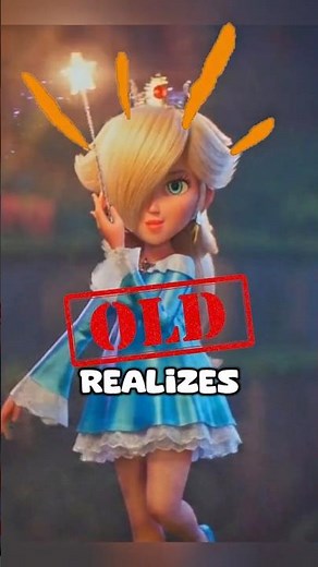 Rosalina Might be 100 Years Old in the mario galaxy movie!
