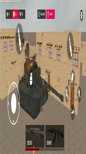 تخریب تانک با مواد منفجره داخل بوشکه طالبان #afghanistan #afghan #game #بازی #جدید