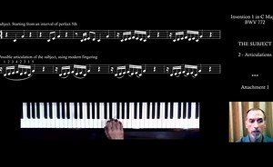 Invention in C Major - The Subject