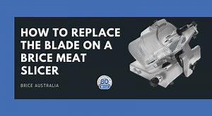 How to replace the Blade on a Brice Meat Slicer - Brice Australia