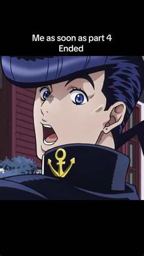 And araki decided that he wants to take josuke off of the face of earth after part 4 #jojosbizarreadventure #josuke