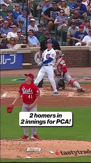 PCA making strong push for MVP 💪 #pca #cubs #mlb