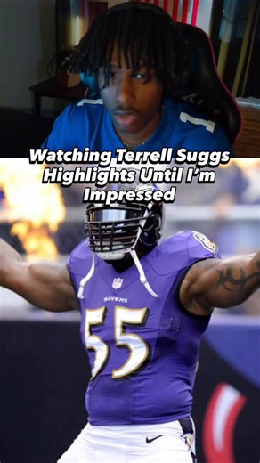 Chance Brown on Instagram: "Watching Terrell Suggs Highlights Until I’m Impressed!🔥🏈 - - - #nfl #reels #football #terrellsuggs #ravens"