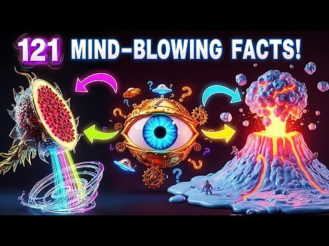 121 Mind Blowing Facts You Didn’t Know | Weird Fun Facts You Won’t Believe