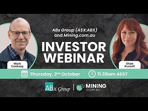 ABx Group Live Investor Webinar: Advances in Rare Earths & Bauxite Project