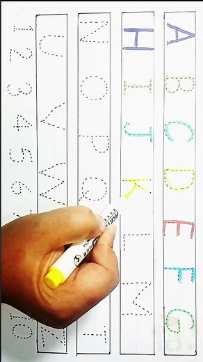 Learn alphabet letters,abcd writing letters,abcd, abc colours #shortsfeed #ytshorts #viral#abcd