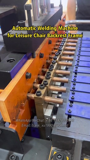 42K views · 118 reactions | Automatic Welding Machine for Leisure Chair Backrest Frames, Custom Multi-Spot Welding Machine #spotweldingmachine #spotwelder #ResistanceWeldingMachine #welding | Welding Machine | Facebook