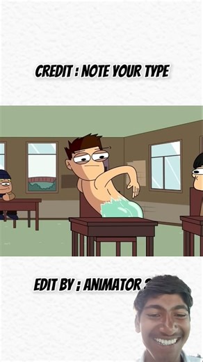 not your type short! 😜 animation video🎥 #shortsfeed #animation#funny