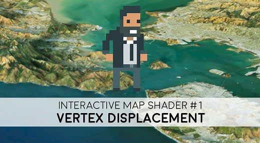 Interactive Map Shader: Vertex Displacement - Alan Zucconi