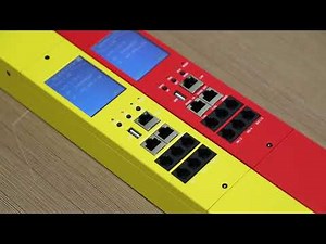 Three-Phase Smart PDU with C13 & C19 anti-fall sockets | Intelligent Power for Data Centers