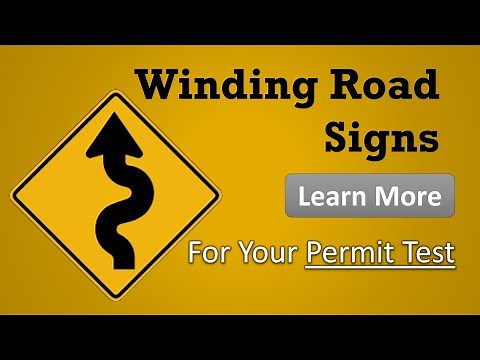 Winding Road Signs: Know the Signs for Permit Test
