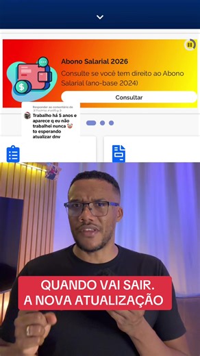 Atualização do Aplicativo de Carteira de Trabalho Digital