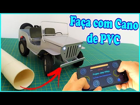 HOW TO MAKE A CHEAP AND EASY REMOTE CONTROL CAR - JEEP WILLIS RC WITH ARDUINO