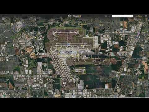 Houston KIAH Flightradar24 Livestream with Live Air Traffic Control 21/12/2025