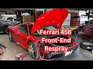 Painting Red Ferrari 458 - Rosso Corsa