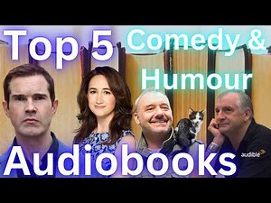 Top 5 Comedy & Humour Audiobooks You Need to Hear! Best Funniest Audiobooks on Audible 🎧😂
