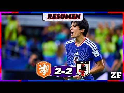 PARTIDAZO ENTRE HOLANDA Y JAPÓN FECHA 1 GRUPO F FASE DE GRUPOS 2026🏆 ZONA FUT