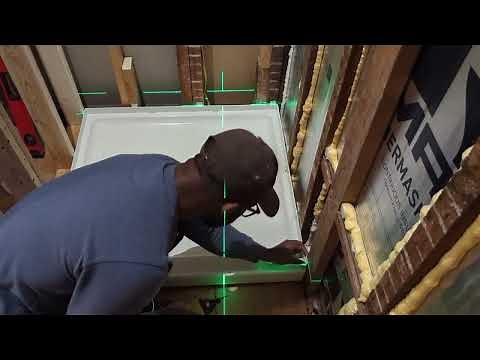 Building A Bathroom #3 - Installing Shower Pan | Mortar Bed