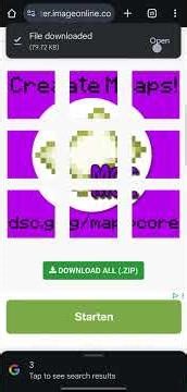 Larger mapart nbt file, 6b6t, mapcore, example 3x3