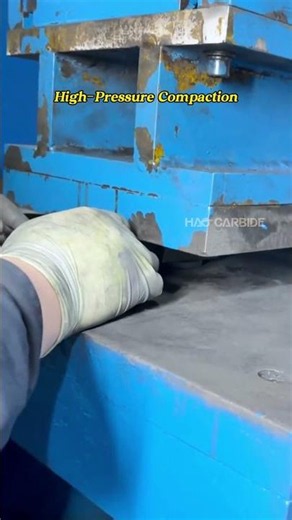 Pressing "Metal Dumplings"? 🤯 The Secret Behind Tough Carbide Tips! #Shorts