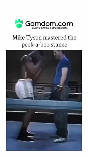 JUSTIFIEDD on Instagram: "The video captures Mike Tyson in a 1986 bout against James Smith, demonstrating the peek-a-boo stance through rapid head slips and explosive uppercuts that neutralise incoming punches. Developed by trainer Cus D'Amato in the 1950s for Floyd Patterson, this style uses a high guard and bobbing motion to protect the chin while facilitating aggressive advances, ideal for Tyson's 5ft 10in frame against heavyweight giants. Tyson's peek-a-boo mastery yielded 50 knockouts in 58