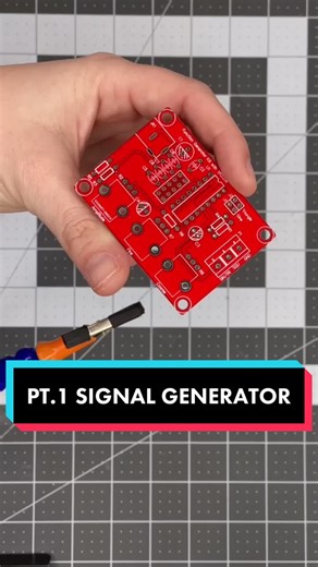 Signal Generator 🎛 #techprojects #tiktokpartner #learnontiktok #stem #stemlife #stemmajors #engineering #engineeringstudent #womeninstem #techtok