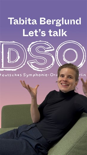 Dirigentin Tabita Berglund im Kurz-Interview. Enjoy und bis Sonntag!✨🫶 12.10. Philharmonie ➡️ Ticket 🔗 in unserer Bio | Deutsches Symphonie-Orchester Berlin (DSO Berlin)