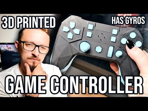 How good is this 3D printed game controller? #3dprinting #pcbway