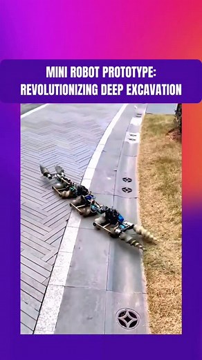 Tiny machines tackling massive depths 🤖 Mini robot prototypes navigate underground spaces humans can't reach—squeezing through collapsed structures, mapping dangerous tunnels, and excavating with precision in confined areas. These compact machines revolutionize construction, rescue operations, and archaeological digs by proving that sometimes the biggest breakthroughs come in smallest packages when size becomes advantage rather than limitation. #MiniRobot #ExcavationTech #RoboticEngineering #Co