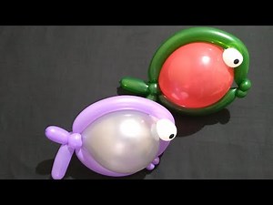 Learn how to make a balloon fish 🐟 | balloon animal tutorial fish 🐟 - intwist