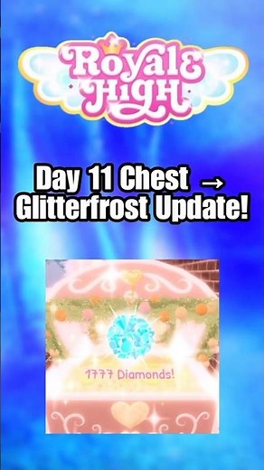 Day 11 Chest Location in Royale High | Glitterfrost Treasure Hunt Guide