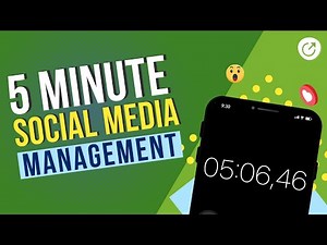 Social Media in 5 MINUTES - How quickly can you share posts on multiple social media? ⏰😎