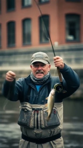 Heart-Stopping Catch in Slow Motion!” fly fishing: