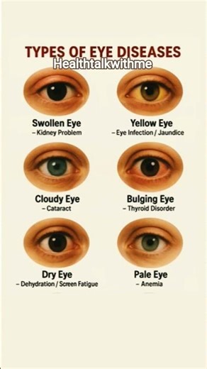 Types of eye disease you should never ignore it#healthytips#eyecare
